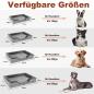 Preview: Hundesofa Grosse Hunde, Hundecouch Flauschig, Hundebett Waschbar, rutschfest Hundebetten, Weich Bequem Hundebett, Haustierbett für mittlere große Hunde (71 * 58 * 18cm)